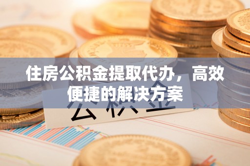 吉阳住房公积金提取代办，高效便捷的解决方案