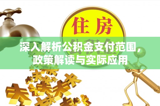 吉阳深入解析公积金支付范围，政策解读与实际应用